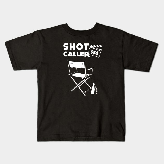 Shot Caller Kids T-Shirt by wloem